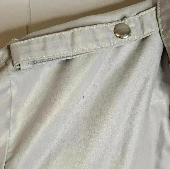 Vintage Gray Bomber Jacket, Size 2, Unbranded - Picture 5 of 8